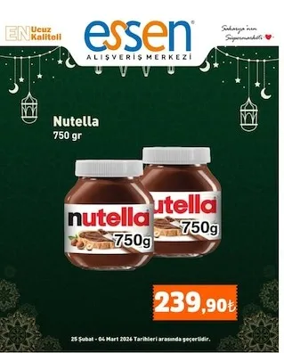 Nutella 750 Gr