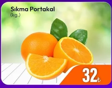 Sıkma Portakal (Kg.)