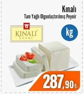 Kınalı Tam Yağlı Olgunlaştırılmış Peynir