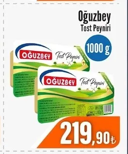 Oğuzbey Tost Peyniri 1000 G