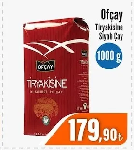 Ofçay Tiryakisine Siyah Çay 1000 G