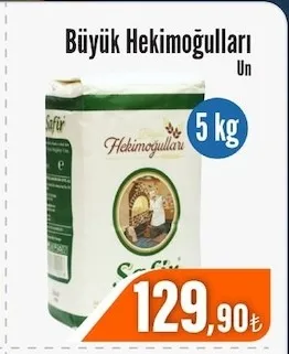 Büyük Hekimoğulları Un 5 Kg