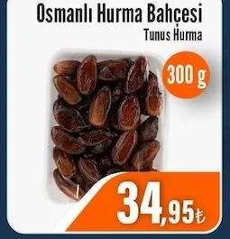 Osmanlı Hurma Bahçesi Tunus Hurma 300 G