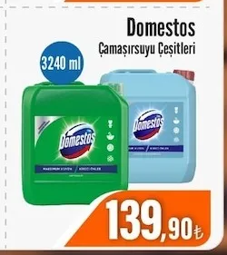 Domestos Çamaşirsuyu Çeşitleri 3240 Ml