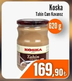 Koska Tahin Cam Kavanoz 620 G