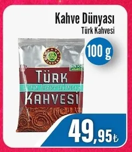 Kahve Dünyası Türk Kahvesi 100 G