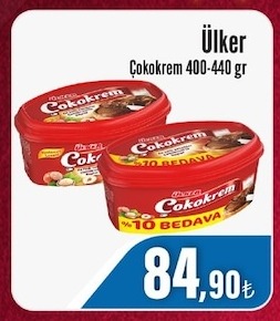Ülker Çokokrem 400-440 Gr