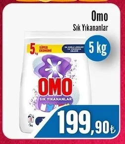 Omo Sık Yıkananlar 5 Kg