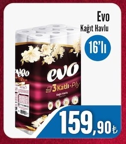 Evo Kağıt Havlu 16'Lı