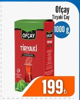 Ofçay Tiryaki Çay 1000 G