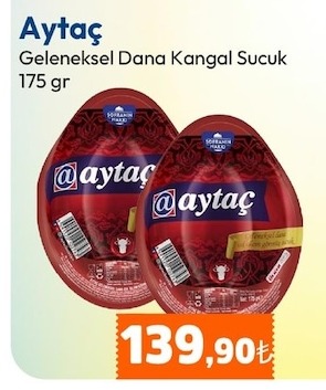 Aytaç Geleneksel Dana Kangal Sucuk 175 Gr