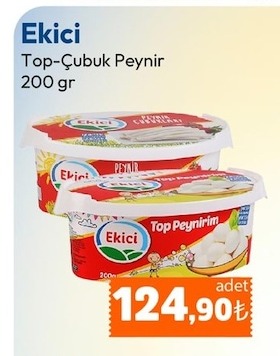 Ekici Top Çubuk Peynir 200 Gr