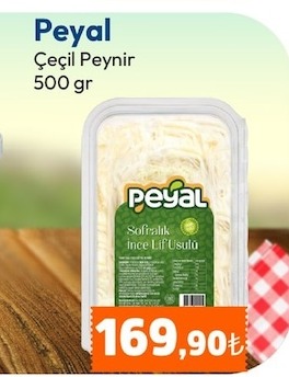 Peyal Çeçil Peynir 500 Gr