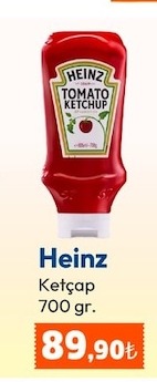 Heinz Ketçap 700 Gr
