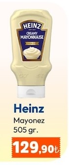 Heinz Mayonez 505 Gr