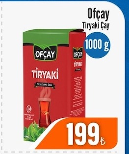 Ofçay Tiryaki Çay 1000G