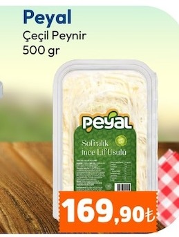 Peyal Çeçil Peynir 500G