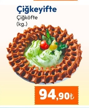 Çiğköfte Çiğköfte (Kg.)