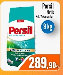 Persil Matik Sık Yıkananlar 9 Kg