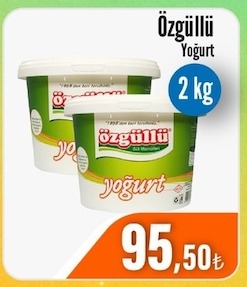 Özgüllü Yoğurt 2Kg