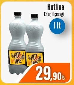 Hotline Enerji İçeceği 1 Lt
2 Adet