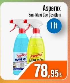 Asperox Sarı-Mavi Güç Çeşitleri 1 Lt