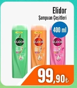 Elidor Şampuan Çeşitleri 400 Ml