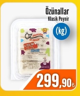 Öznallar Klasik Peynir (Kg)