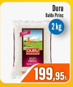 Duru Baldo Pirinç 2Kg