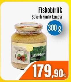 Fiskobirlik Şekerli Fındık Ezmesi 300G