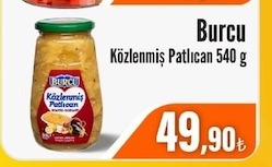 Burcu Közlenmiş Patlıcan 540G