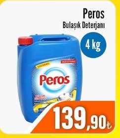 Peros Bulaşik Deterjani 4Kg