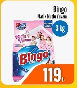 Bingo Matik Mutlu Yuvam 3 Kg