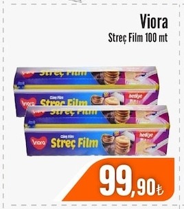 Viora Streç Film 100 Mt