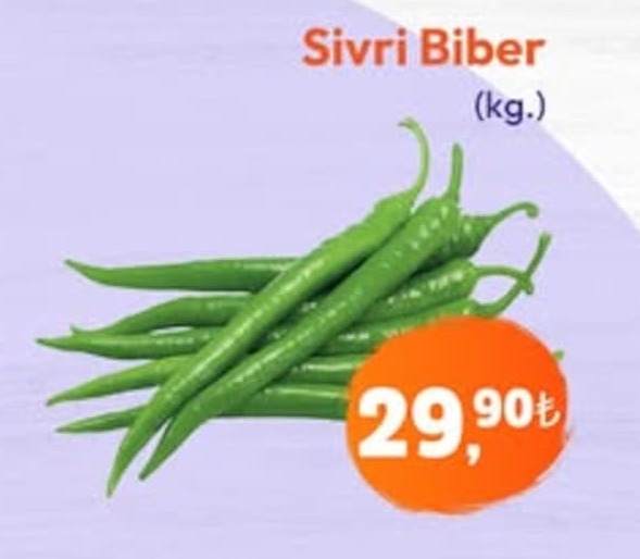 Sivri Biber (Kg.)