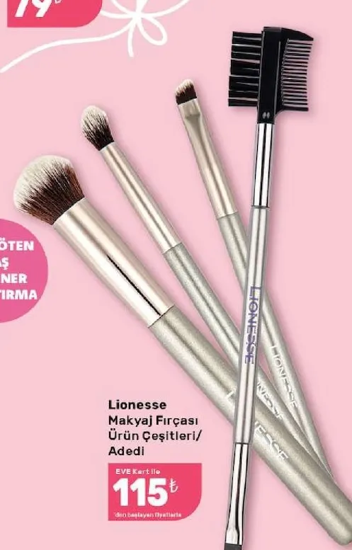 Lionesse Makyaj Fırçası Ürün Çeşitleri/ Adedi