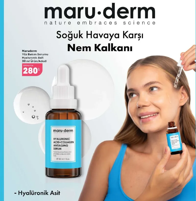 Maruderm Yüz Bakım Serumu Hyaluronıc Asit 30 Ml Ürün/Adedi