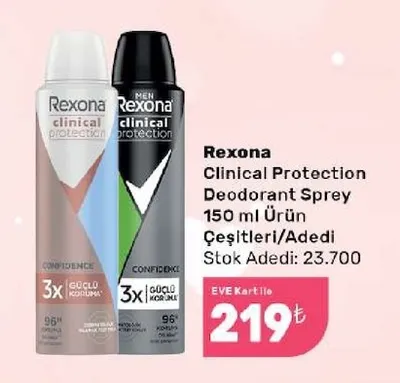 Rexona Clinical Protection Deodorant Sprey 150 Ml