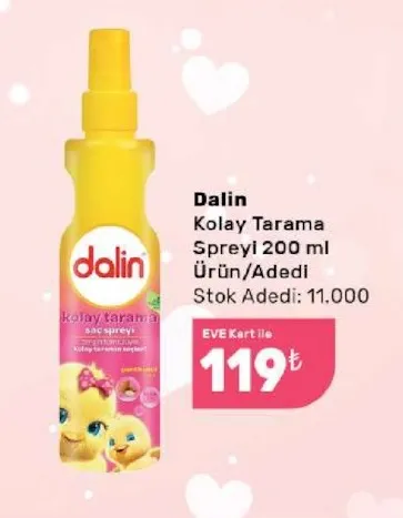 Dalin Kolay Tarama Spreyi 200 Ml