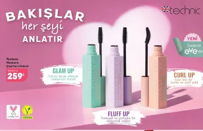 Technic Maskara Çeşitleri/Adedi