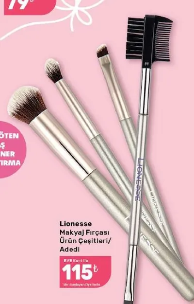 Lionesse Makyaj Fırçası Ürün Çeşitleri/ Adedi
