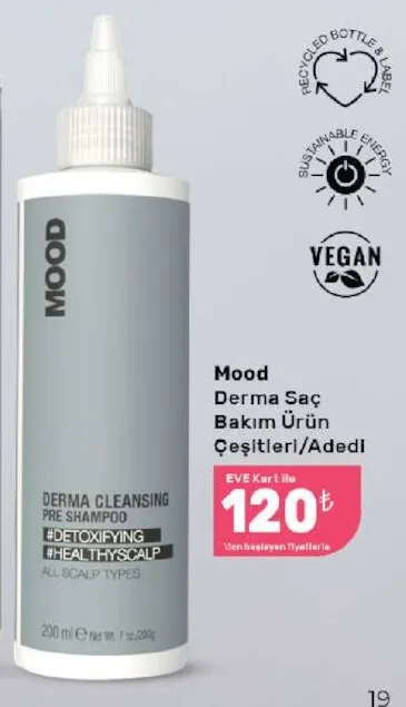Mood Derma Saç Bakım Ürün Çeşitleri