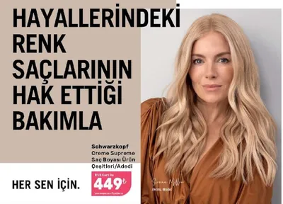 Schwarzkopf Creme Supreme Saç Boyası Ürün Çeşitleri/Adedi