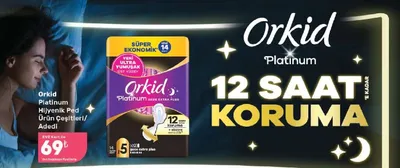 Orkid Platinum Hijyenik Ped Ürün Çeşitleri