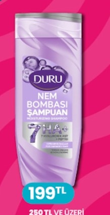 Duru Nem Bombası Şampuan