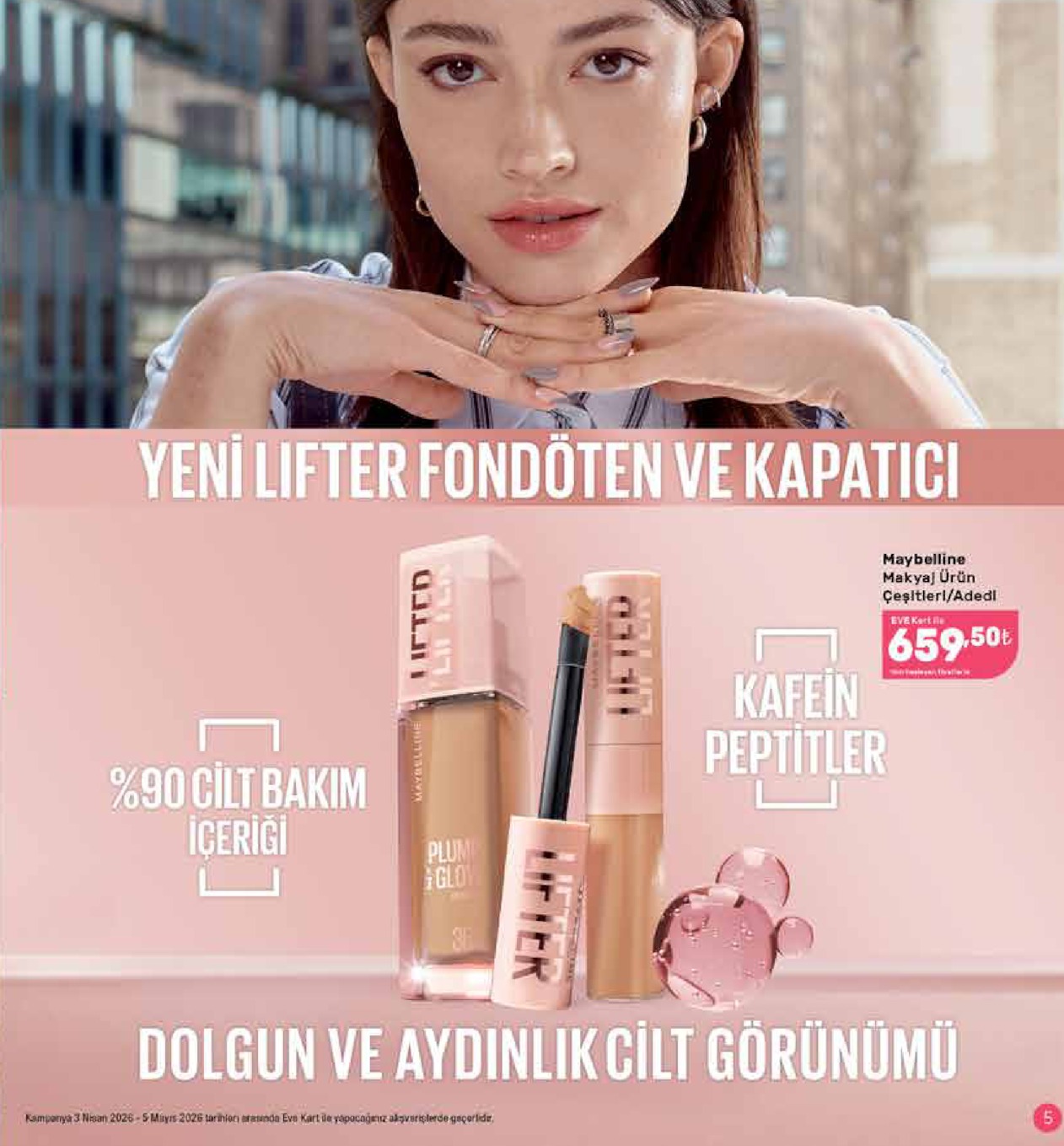 Maybelline Makyaj Ürün Çeşitleri/Adedi