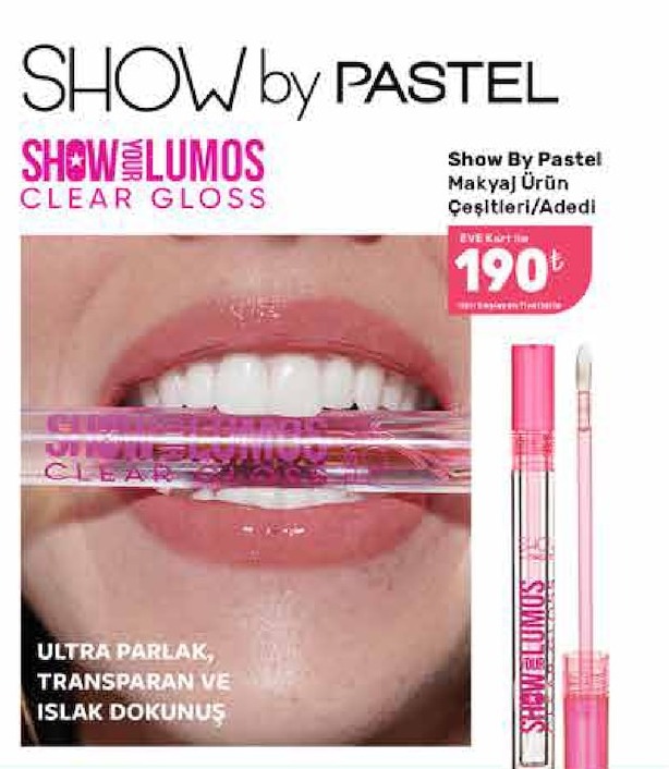 Show By Pastel Makyaj Ürün Çeşitleri/Adedi