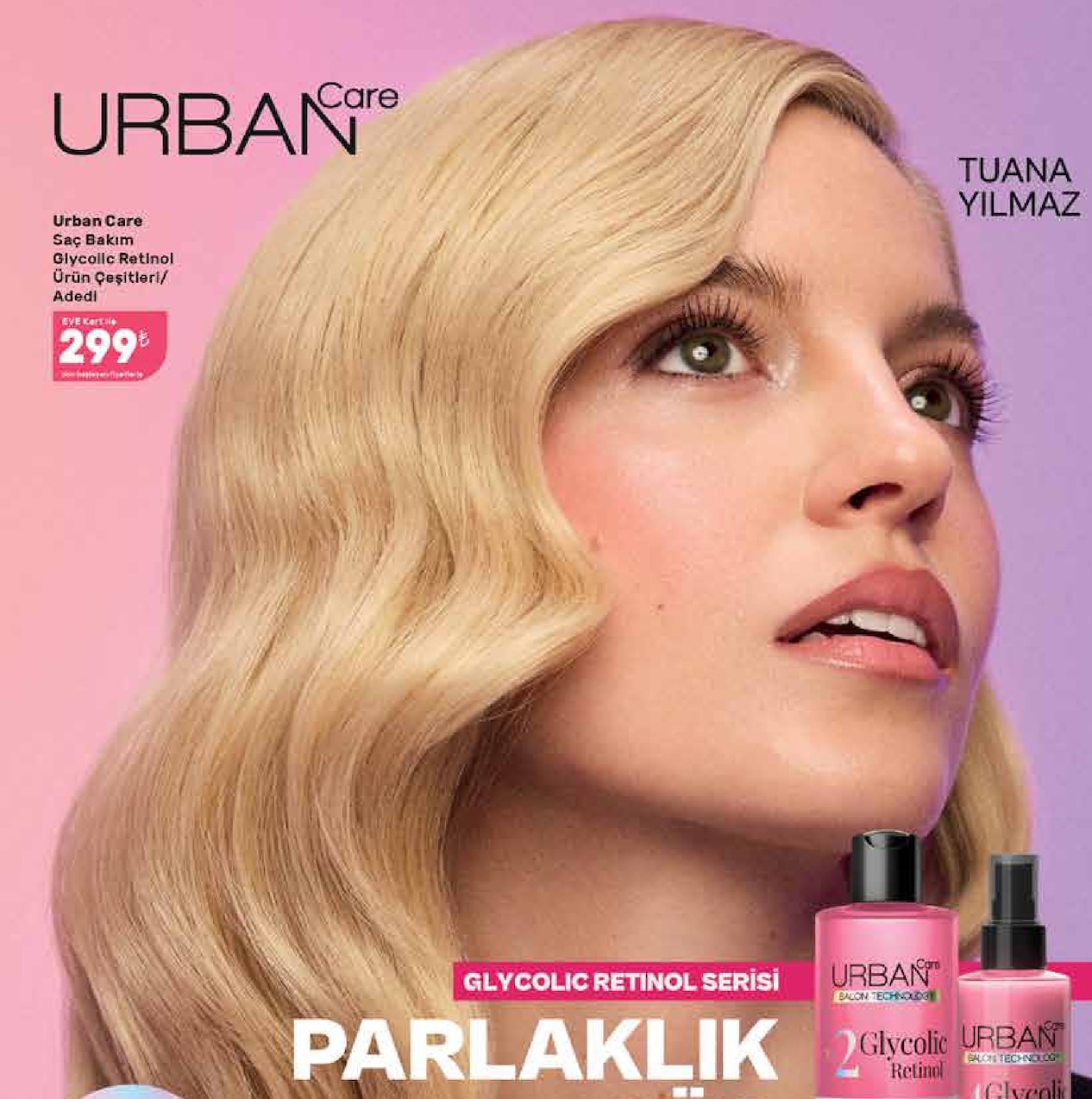 Urban Care Saç Bakım Glycolic Retinol Ürün Çeşitleri
