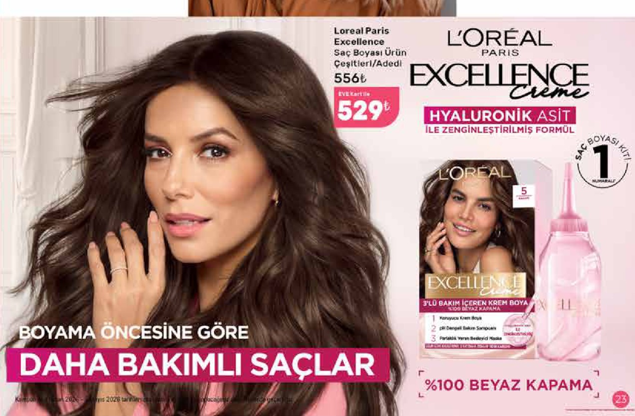 Loreal Paris Excellence Saç Boyası Ürün Çeşitleri/Adedi