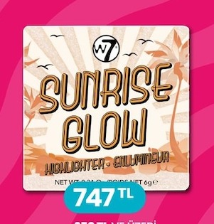W7 Sunrise Glow Highlighter